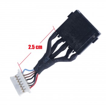 DC Power Jack Socket for Lenovo Ideapad 5 Pro-16ACH6 Creator 5-16ACH6 Yoga Slim 7 Pro 16ACH6 5C10S30255 82L5 with cable 2.5cm 7pins ( Ref.31033 )