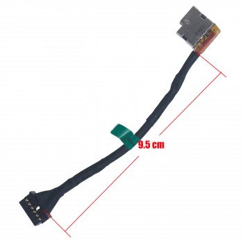 DC Power Jack Socket for HP Omen 15-EK 15-EN Series L98734-001 L89400-S95 REV 2A L89400-T95 L98734-001 TPN-Q236 TPN-Q238 P263 200W with cable 9.5cm 12pins ( Ref.3981 )