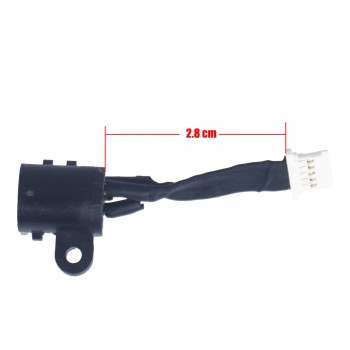 DC Power Jack Socket for Dell Inspiron 13Z 5323 Vostro 3360 DD0R07PB00 05X1NH 5X1NH with cable 2.8cm 5pins ( Ref.3982 )