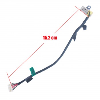 DC Power Jack Socket for HP Spectre X360 15T-EB000 15-EB000 Series L95627-001 M08398-001 M08169-S16 REV 3A 2DW3069-066114F 150W with cable 15.2cm 10pins ( 3987 Ref.3987 )
