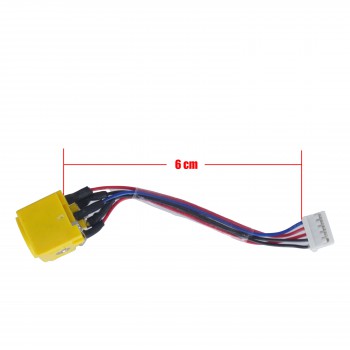 DC Power Jack Socket for Lenovo Thinkpad T410 T410i T420 T420i T430 T430i 0B41319 for Lenovo Thinkpad T410 T410i T420 T420i T430 T430i 0B41319 with cable 6cm 5pins ( Ref.3993 )