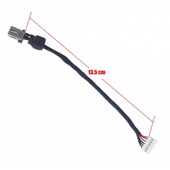 DC Power Jack Socket for Toshiba Satellite C70-A C75-A L70 L70 L75 S70-A S75-A L70-A L75-A L75-A L75-D-A DD0BD5AD010 with cable 13.5cm 6pins ( Ref.3995 )