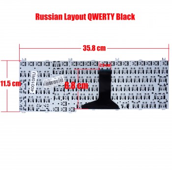 Laptop Keyboard Toshiba Satellite Russian C650 C650D C655 C655D L650 L650D L655 L655D L670 L670D L675 L675D Pro C650 C655 C660 C665 L650 L655 L670 RUSSIAN VERSION BLACK KEYBOARD(Ref.40010RU)