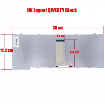 Laptop Keyboard Toshiba Portege M800 M801 M802 M805 M806 M807 M808 M825 M832 M833 M851 M852 M853 M865 M900 M901 M903 M906 M907 M908 M910 A600 UK VERSION BLACK KEYBOARD (Ref.40018UK).