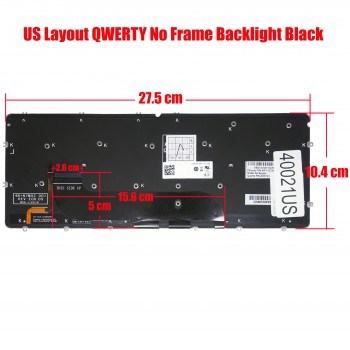 Laptop Keyboard Dell XPS 12 13 13R 13D 13Z 12-9Q23 12-9Q33 12-9Q34 L321X L322X V128725AS V128725AS1 AED13U00010 V128725AS1- V128725AS2 9Q23 9Q3 13-L321X 13-L322X US BLACK ( SKU.40021US )