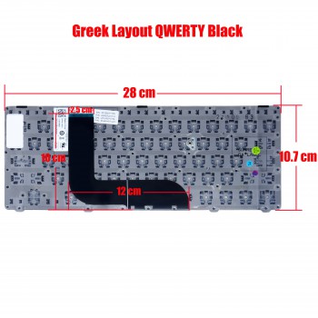 Keyboard Laptop DELL Inspiron 14Z 5423 13Z 5323 Vostro 3360 00TM9J 0TM9J MP-11K53CK6442 MP-11K5 GR BLACK KEYBOARD(Ref.40024GR)