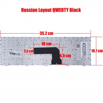 Russian Laptop Keyboard for Dell Inspiron 15 15R 3521 3537 15R 5421 5521 5537 5535 15-3521 15V-1316 MB350-003 04DFCJ 9D97X 9Z.N5YSW.001 ( Code 40029RU )