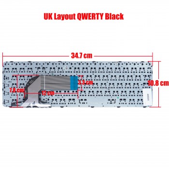 Laptop Keyboard for HP Probook 350 G1 350 G2 355 G2 GK 758027-071 758027-DJ1/151 752928-DJ1/151 K9H99EA SG-59840-X2A/22A 752928-001 6037B0095501 758027001 758027-010 752928-001 SG-59840-XUA 6037B0095501 US BLACK ( SKU.40050US )