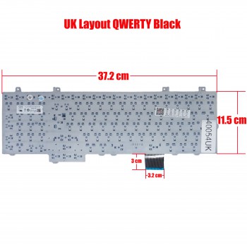Laptop Keyboard for Dell Studio 1735 1736 1736 1737 PP31L WT754 01R467 0F484C 0HW332 0RK695 0RK792 0TR334 0TR483 0WT833 4H.NOJ01.001 9J.N0J82.001 9J.N0J82.00F 9J.N0J82.00G UK BLACK ( SKU.40054UK )