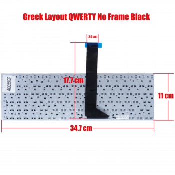 Laptop Keyboard ASUS 0KN0-PE1US12 0KNB0-610AUS00 13NB00T1AP1202 90NB00T1-R31UK0 90NB00T8-R31US0 MP-11N63US-5281W A56 K56 K56C K56CA K56CB K56CM X550 X550C X550C-XO113H X550CA X550CA-CJ677H X550CA-DB31 (Ref.40055GR)