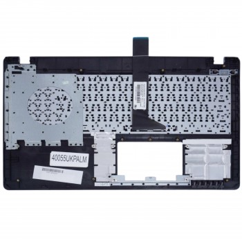 Laptop Keyboard Palmrest for Asus X550 X550C X550C-XO113H X550CA X550CA-CJ677H 0KNB0-612SIT00 90NB00T1-R31US0 90NB00T1-R31UK0 13NB00T1AP1202 MP-11N63US-5281W UK Silver ( SKU.40055UKPALM )