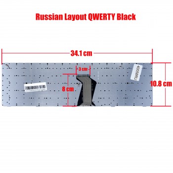 Russian Laptop Keyboard for Lenovo Ideapad G560 G560E G570 G575 Z560 Z560A Z565 Z565A G780 G780A 25009879 25009880 25009881 25009809 RU Black ( SKU.40058RU )