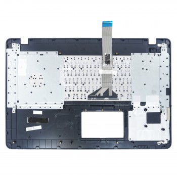 Keyboard Palmrest for Laptop Asus K55 K55A K55DE K55N K55VD K55VJ K55VM K55VS K55A-BBL4 K55XI K55N-DS81 A55 A55DE A55DR A55N A55V A55VD A55VJ A55VM A55VS A55XI K55 K55A Greek palmrest (Ref.No.40061GRPALMREST)