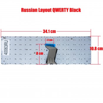 Keyboard Laptop - Russian Lenovo B570 B570A B570G B575 V570 V570C 250161102 23B93-RU Z570 B570 B580 B585 G570 25-011830 25-011840 25-011847 25-011853 25-011885 25-012448 25-012449 25-012451 RU VERSION KEYBOARD(Code 40063RU)