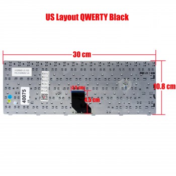 Laptop Keyboard Samsung R518 R520 R522 R550 R513 R515 E352 NP-R520 NP-R522 NP-R522H R450 BA59-02487A BA59-02487J CNBA5902486 CNBA5902487JBIL CNBA5902487MBIL CNBA5902487NBIL CNBA5902487NBIL V102360AS1 V102360HS1 US VERSION BLACK KEYBOARD(Ref.40075US)