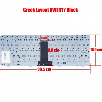 Greek Laptop Keyboard for HP Compaq 6720s 6520 6720T 550 5520 5520 5520S 6520s 6720 540 455264-DJ1 455264-001 455264-001 455264-031 455264-041 455264-041 455264-051 455264-061 455264-071 455264-131 GR Black ( Code 40090GR )
