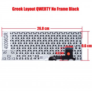 Laptop Keyboard Asus VivoBook S200 S200E S201 X200 X201 X201 X201E X202 X202E F201 F201E F202 F202E Q200 Q200 Q200E 0KNB0-1121UK00 0KNB0-1122UK00 0KNB0-1122SP00 0KNB0-1122TU00 9Z.N8KSQ.20E (Ref.40096GR)