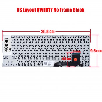 Laptop Keyboard Asus VivoBook S200 S200E S201 X200 X201 X201 X201E X202 X202E F201 F201E F202 F202E Q200 Q200 Q200E 0KNB0-1121UK00 0KNB0-1122UK00 0KNB0-1122SP00 0KNB0-1122TU00 9Z.N8KSQ.20E (Ref.40096US)