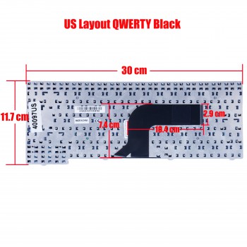Laptop Keyboard for ASUS A3A A3E A3H A3V A4 A7 A7V R20 Asus A3A A3AC A3E A3F A3FC A3FP A3H A3HF A3R A3V A3VC A3VP A4 A4000 A4000D A4000G A4000Ga A4000K A4000Ka A4000L A4000S A4D US VERSION BLACK KEYBOARD(SKU.40097US)