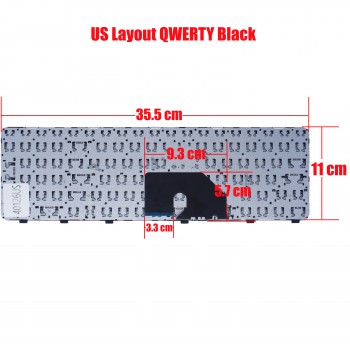 Laptop Keyboard for HP DV6-6000 DV6-6100 644356-DJ1 633890-001640436-051 V122603AK1 633890-201 634139-001 634139-031 634139-051 634139-131 639396-041 639396-121 640436-001 640436-031 640436-061 640436-071 US Black ( Code 40126US )