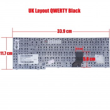  Laptop Keyboard for Packard Bell SB85 SB86 SB87 AEPB3E00010 MP-03756GB-9203 PB3 AEPB3E0001072804AKCNY MP-03756GB-9203 CPB3AUK72804AK UK Black ( SKU.40127UK )