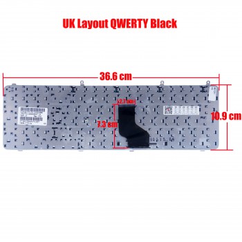 Keyboard Laptop Hp Compaq Presario A945 A909 A900 462383-001 Mp-06703Us-698 PK1303D0100 V080502AS1 V080502AK1 UK VERSION BLACK KEYBOARD(Ref.40131UK)