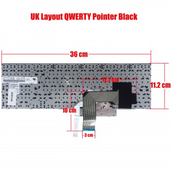 Laptop Keyboard  for IBM Lenovo Thinkpad Edge E520 E520S E525 04W0848 04W0872 04W0877 04W0882 04W0901 04W2236 0A62039 0A62051 0A62075 0A62080 0A62085 0A62104 1143-3BU GG-105US MP-10M33A0 UK BLACK (SKU.40133UK)