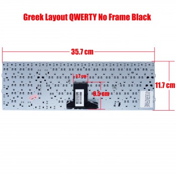 Greek Laptop Keyboard for Sony Vaio VPC-EB VPCEB Vaio Pcg-61511T, E15, S15, F219, F24, EB, EE, EH, EL, CB, SE Sony 148793151 148792821 148792831 148792871 148792911 148793011 GR ( SKU.40136GRNOFRAME )