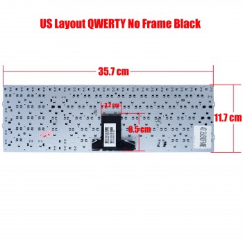 Keyboard Laptop Sony Vaio VPC-EB VPCE-B2Z1E VPCEB Vaio Pcg-61511T, E15, S15, F219, F24, EB, EE, EH, EL, CB, SE Sony 148793151 148792821 148792831 148792871 148792911 148793011 US VERSION KEYBOARD(Code 40136USNOFRAME)