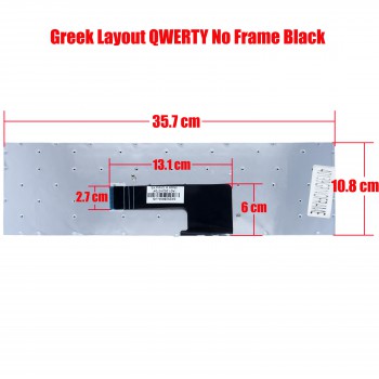 Keyboard Greek Laptop Sony VAIO 15 15E SVF15 SVF152 SVF153 SVF15A SVF152C SVF15E (Not Fit SVF15N) Series SVF152C29M SVF15NE2E SVF152A29M SVF15A1M2ES 149239521US MP-12Q23US-920 GR Laptop Keyboard (Ref.40139GRNOFRAME)