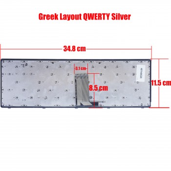 Laptop Keyboard Lenovo IdeaPad Keyboard U510 Z710 25205670 HMB3130TLA10 59365437 Lenovo 0KN0-B62US13 25205519 25205520 25205521 25205522 25205523 25205524 25205525 25205526 25205527 (Code 40140GR)