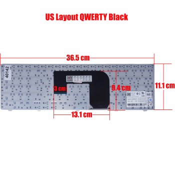 Laptop Keyboard for Dell Vostro 3700 V3700 0T10C0 V104030AS1 NB03 2B-50401W600 904RU07P01 RT3YF 0RT3YF NSK-DPA01 7WGHD 07WGHD MCCFM 0MCCFM 000X6J 014XD2 042W7R 05HFXK US Black ( SKU.40142US )