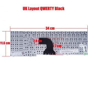 Laptop Keyboard for Packard Bell MX51 MX37 MX45 MX52 MX61 MX66 MX67 MX45 MX36 MX65 MP-03756GB-5283 MP-03756E0-5281 MP-03756GB-5283 MP-03756E0-5284 MP-03753US-5284 Mp-03753U4-5283 UK Black ( SKU.40143UK )