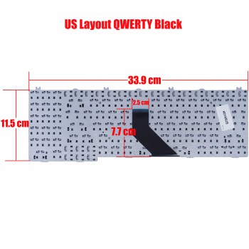 Laptop Keyboard for IBM LENOVO G550 G555 B550 B560 B560-433028U B560A G550 G550A G550AX G550M G550S G555 G555A G555AX G555G G555L V560 MP-08K56GB-686 25-008420 US Black ( SKU.40145US )