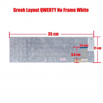 Laptop Keyboard Samsung MP-12K5 370R5E NP370R5E 510R5E NP510R5E 450R5E 450R5V 370R5E NP370R5E 510R5E NP510R5E BA59-03621A CNBA5903621AD2VH36E0016 SG-58700-XUA 370R5E 370R5E 370R5E-A01 370R5E-S01 (Ref.40153GRNOFRAMEWHITE)