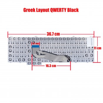 Greek Keyboard Laptop DELL Latitude E5540 15 5000 0F63X6 F63X6 093D2C 93D2C NSK-LE1BC PK130WR1B12 PK130WQ4A00 SG-60710-XUA 0FY2D9 0DY26D 04RNXY 0KJ1XG KJ1XG 4RNXY PK130WR1B00 (SKU.40160GR)