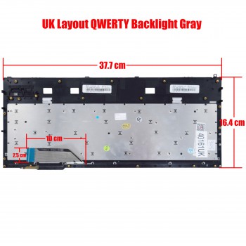 Laptop Keyboard ASUS ROG GG55 G55V G55VW G57 G57V G57VW V132662AK1 0KNB0-6124ND00 0KNB0-B410UK00 0KNB0-B411UI00 0KN0-MK1SW11 0KNB0-B410SW00 0KN0-MK1US21 V132662AS2 0KNB0-B411US00Laptop Keyboard UK series(Ref.40161UK)