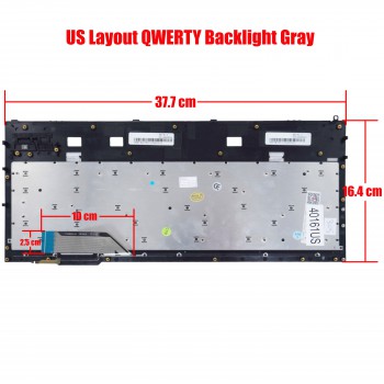 Laptop Keyboard Asus G55 G55V G55VW G57 G57V G57VW P/N 0KN0-MK1US21 V132662AS2 0KNB0-B411US00 US Layout (Ref.40161US)