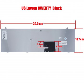 Laptop Keyboard Sony VGN-FZ11M VGN-FZ140QE VAIO VGN-FZ145E VAIO VGN-FZ15 VAIO VGN-FZ150E VAIO VGN-FZ150E/BC VAIO VGN-FZ150EBC VAIO VGN-FZ15G VAIO VGN-FZ15L VAIO VGN-FZ15M VAIO VGN-FZ15S VAIO VGN-FZ15T VAIO VGN-FZ160E (Ref.40173US)