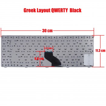 Greek Laptop Keyboard Acer Aspire 3750G 3810T 3935 4741 4750G 3410 3410 3410G 3410T 3810 3815 3820 3820G 3820T 3820TG 3820TZ 3820TZG 4235 4240 4251 4251g PK13ZHO01R0 PK13ZHU01R0 V104630DS3 9J.N1P82.A1D MP-09G23GR-920 GR (SKU. 40174GR)