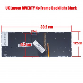 Laptop Keyboard Acer Aspire V5-473 V5-473G V5-473P V5-473PG V5-483 V5-483G AEZQKE00010 9Z.N9SBQ.B0U Backlit Black UK Laptop Keyboard (Ref.40175UKBACKLIT)
