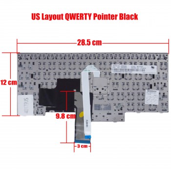 Laptop Keyboard Lenovo ThinkPad Edge 0B35486 04W2533 PE-84GR MP-11H33GR-4421 24W011 MP-11H33US-6981 MP-11H33US-6981W MP-11H33US-698W PE-84US PE84 PK130NU1A00 PK130NU1B00 PK130PT1B00 PT-84US V131920AS1 (SKU.40179US)