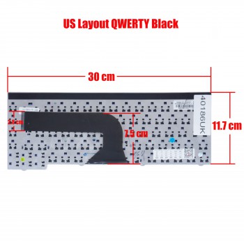 Laptop Keyboard Asus A9 A9R A9Rp A9Rt A9T X51 X51C X51H X51L X51R X51RL X58 X58C X58L Z94 Z9400 Z9400G Z94G Z94L Z94Rp Z9T UK VERSION BLACK KEYBOARD(Ref.40186UK)