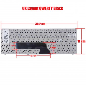 Keyboard Laptop Asus A41 A41 A41I A41IE A41L K40 K40AB K40AC K40AD K40AF K40AN K40E K40ID K40IE K40IJ K40IN K40IP X8 X8A X8AC X8AE X8AF X8AI X8AIN X8AIP X8DIJ X8IC X8W UK VERSION BLACK KEYBOARD(Ref.40192UK)