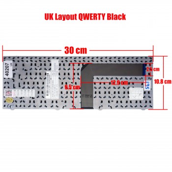 Keyboard Laptop Advent 5301 5302 5311 5312 5313 5421 5431 5511 5610 5611 5612 5711 5712 9115 9415 9516 9517 Keyboard 71GU41084-10 71GU41414-00 71GU50344-00 MP-05696LA-3606 MP-07G36GB-3602 MP-07G38GB-36011 UK VERSION BLACK KEYBOARD(Ref.40207UK)
