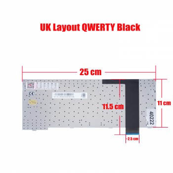 Laptop Keyboard for Samsung BA59-02422A CNBA5902422ABYNF9772033 B00H9DQZUU UK Black ( SKU.40222UK )