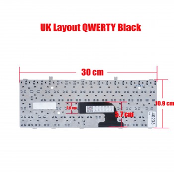 Laptop Keyboard for Fujitsu Amilo LA1703 LA 1703 K020626B2 K020626B1 6037B0021501 6037B0021502 UK Black ( SKU.40233UK )
