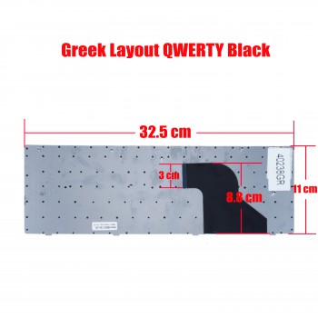 Greek Keyboard Compaq 6037B0046201 6037B0046201 6037B0046203 6037B0046204 6037B0046206 6037B0046218 6037B0046219 6037B0046222 6037B0046226 6037B0046306 6037B0046320 6037B0049406 605814-001 (Ref.40238GR)