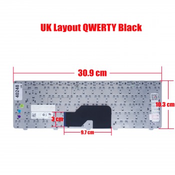 Laptop Keyboard Dell Inspiron 1370 0HC1J0 HC1J0 V100802AS1 NSK-DJB01 PK1309Y1A00 9Z.N1K82.A06 9Z.N1K82.B01 0HC1J0 0R5GX0 9Z.N182.B0F 9Z.N182.B0G 9Z.N182.B0R 9Z.N182.B0S UK VERSION BLACK KEYBOARD(Ref.40248UK)