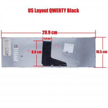 Laptop Keyboard Toshiba Satellite M40 M40T M40T-A MP-11B23US-698C L40-A S40-A U40t M40-A S40DT U40 S40 L40D-A C40-A C40D C40 S40-A C45 C45T L40 C40-A C40D-A C40T-A C45-A US KEYBOARD (Ref.40251US)